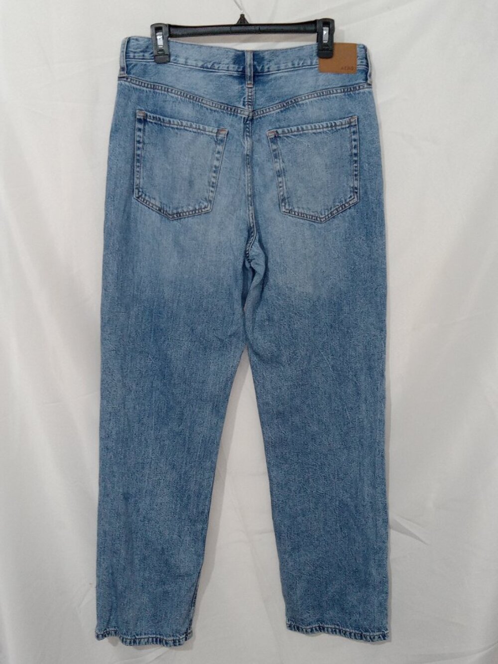 AEROPOSTALE 90s Baggy Jeans Women’s Size 10 Super High Rise Light Wash Denim - Picture 4 of 12